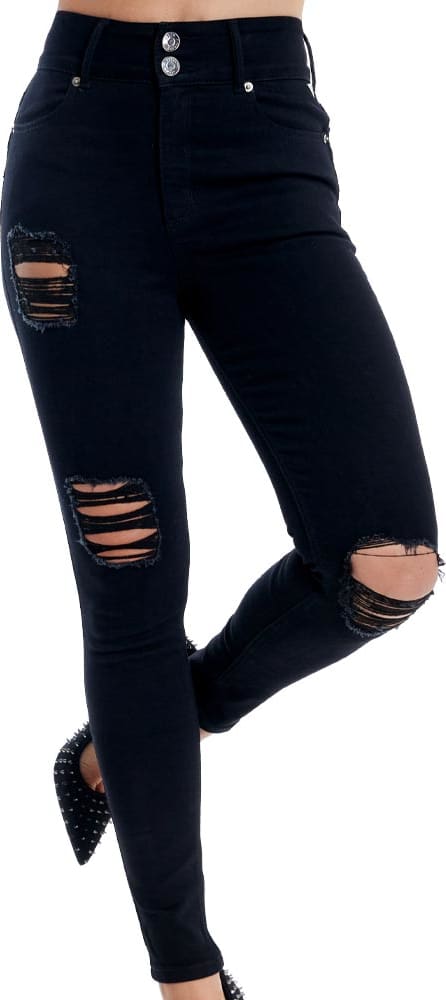 Seven Jeans 7138 Women Black jeans casual