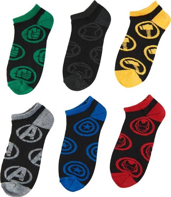 Marvel T208 Boys' Multicolor socks