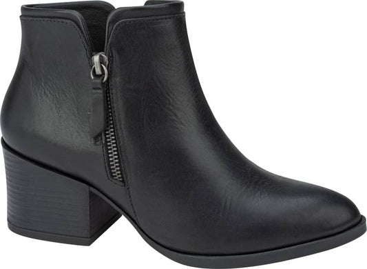 Levi's 1242 Women Black Booties Leather - Beef Leather
