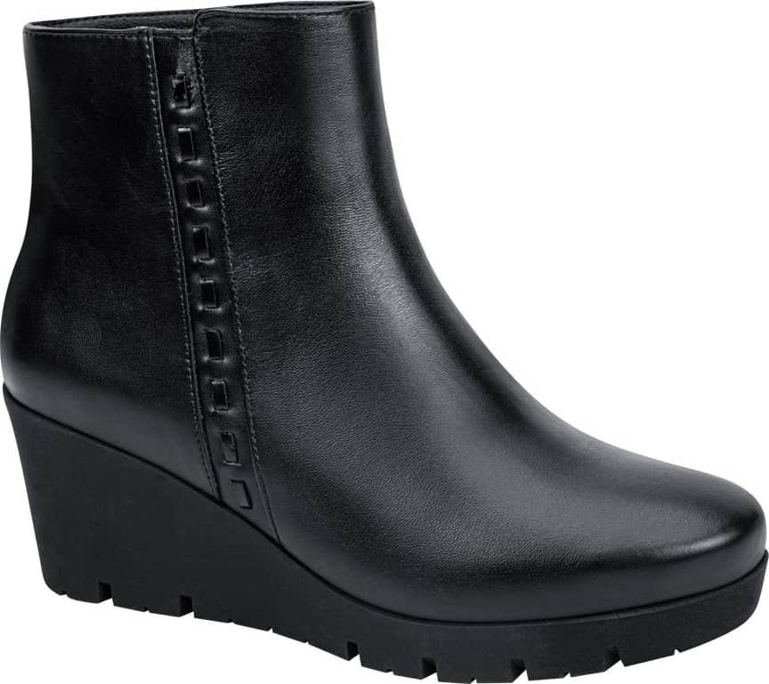 Manet 0020 Women Black Boots Leather - Sheep Leather