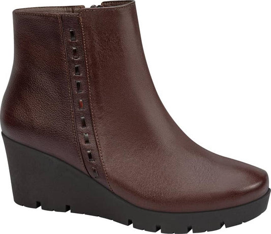 Manet 0020 Women Cognac Boots Leather - Sheep/ovine Leather