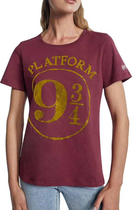 Harry Potter JP21 Women Wine t-shirt