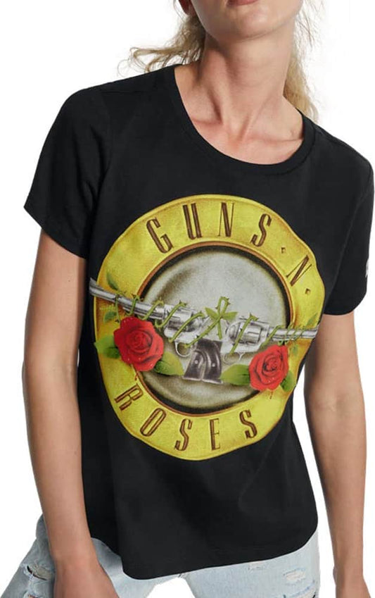 Guns N' Roses JP25 Women Black t-shirt