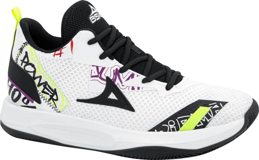 Pirma 2012 Men White/black Sneakers Basketball shoes