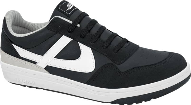 Panam 0701 Men White/black urban Sneakers