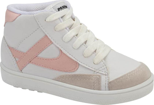 Panam 1476 Girls' White urban Sneakers