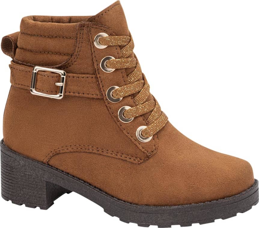 Vivis Shoes Kids 518 Girls' Camel Booties