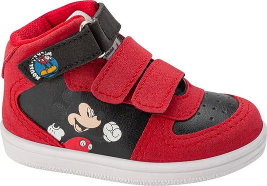 Mickey 0284 Boys' Black Sneakers