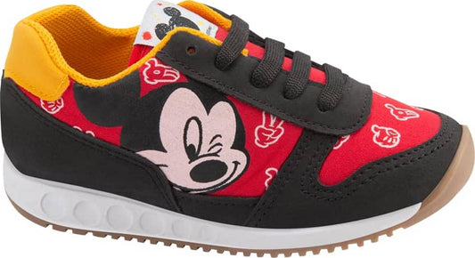 Mickey 0281 Boys' Black Sneakers