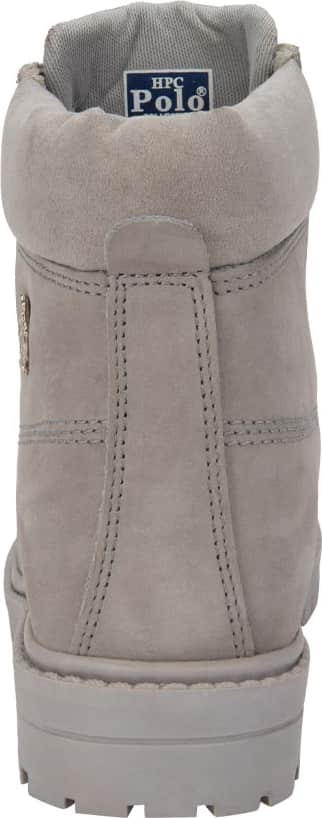 Hpc Polo 215 Women Gray Boots Leather - Beef Leather