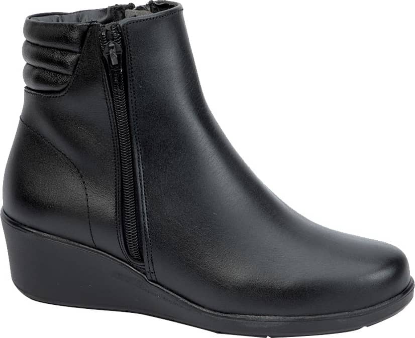 Shosh 2637 Women Black Boots Leather - Beef Leather
