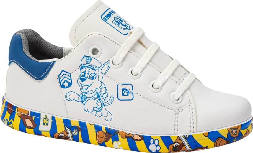 Paw Patrol 6845 Boys' White Sneakers