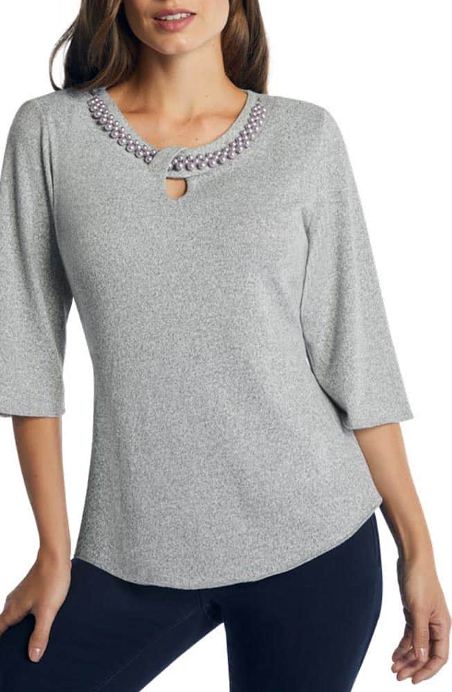 Paloma Carmin 7730 Women Gray Blouse