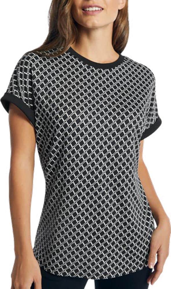 Yaeli Fashion 202P Women White/black blouse