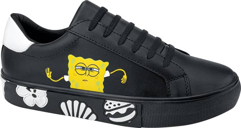 Bob Esponja 1803 Women Black urban Sneakers