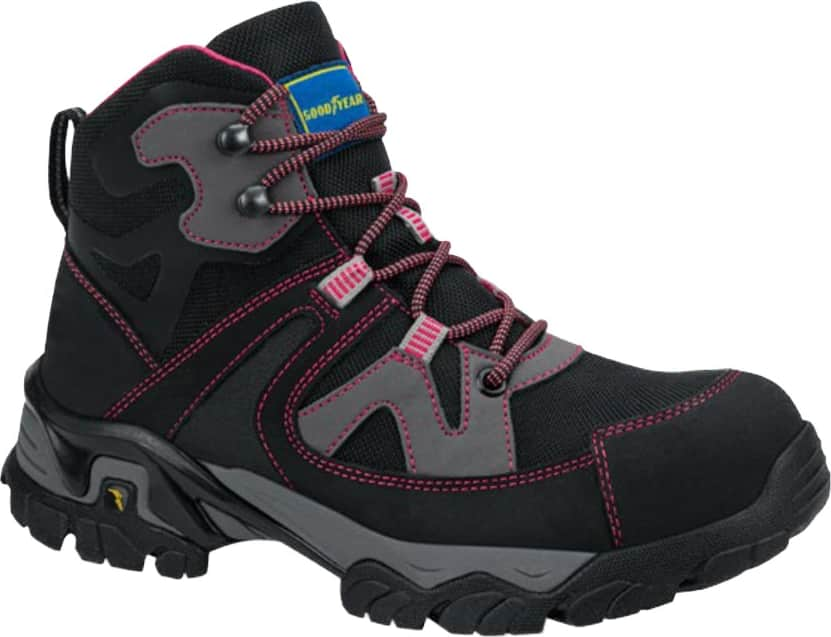 Goodyear 081C Women Black Boots