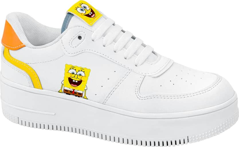 Bob Esponja ABOB Women White urban Sneakers