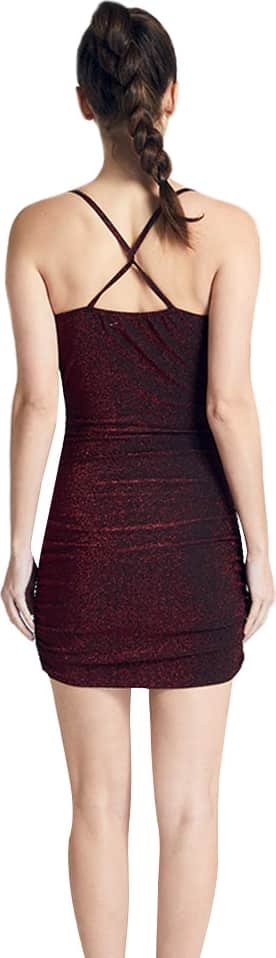 Holly Land 7057 Women Red dress