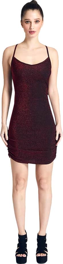Holly Land 7057 Women Red dress