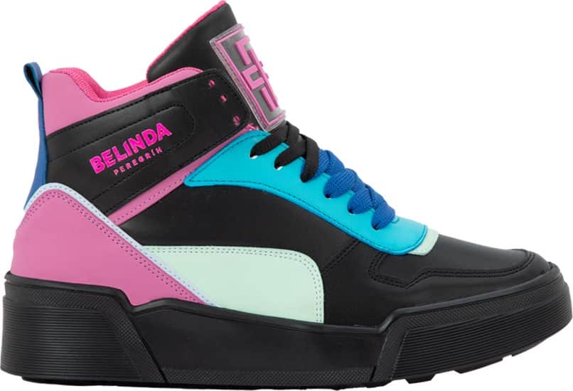 Belinda Peregrin 5666 Women Black urban Sneakers