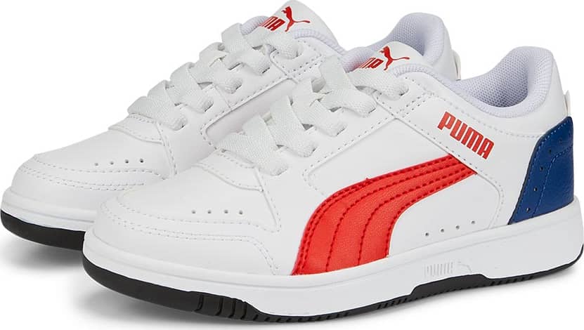 Puma 8509 Boys' White urban Sneakers