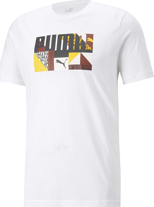 Puma 7660 Men White/black t-shirt