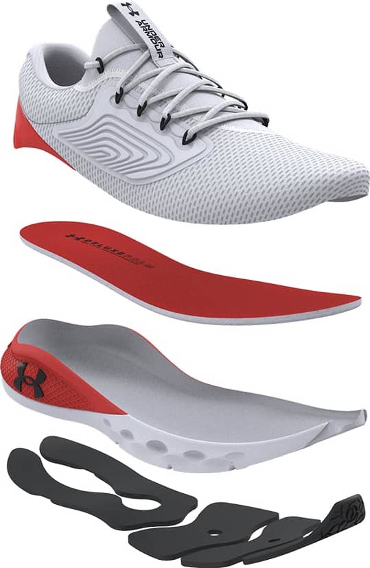 Under Armour Mexico 3101 Men White Running Sneakers
