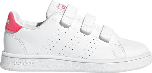 Adidas 6495 Girls' White Sneakers