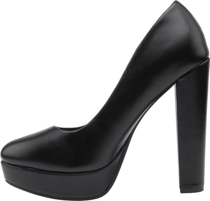 Abusiva 8349 Women Black Heels