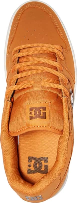 Dc Shoes 5CWG Men Camel Sneakers Leather