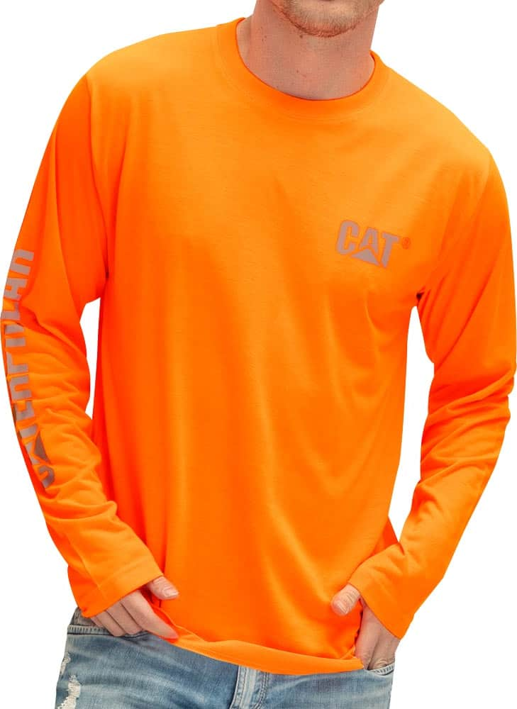 Caterpillar 0568 Men Naranja t-shirt