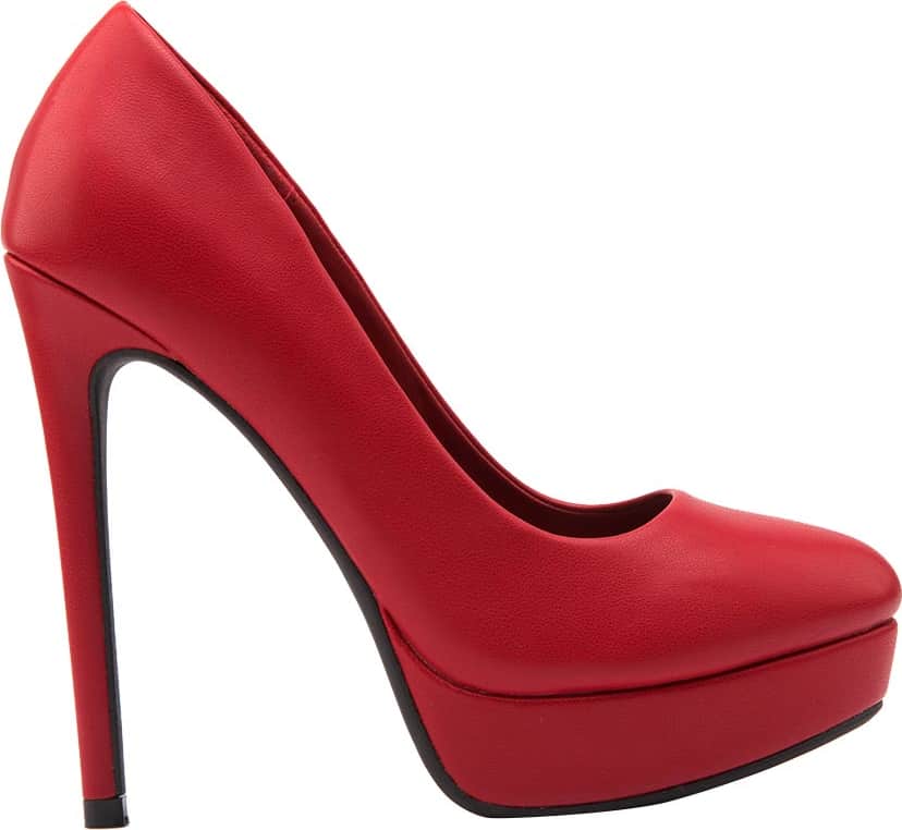 Abusiva 8348 Women Red Heels