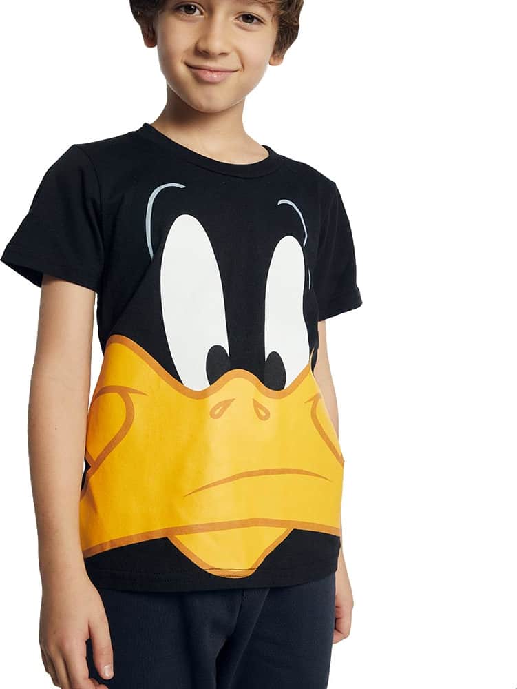Looney Tunes 6043 Boys' Black t-shirt