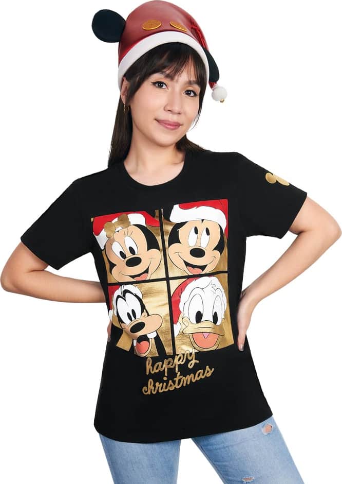 Disney HW40 Women Black t-shirt