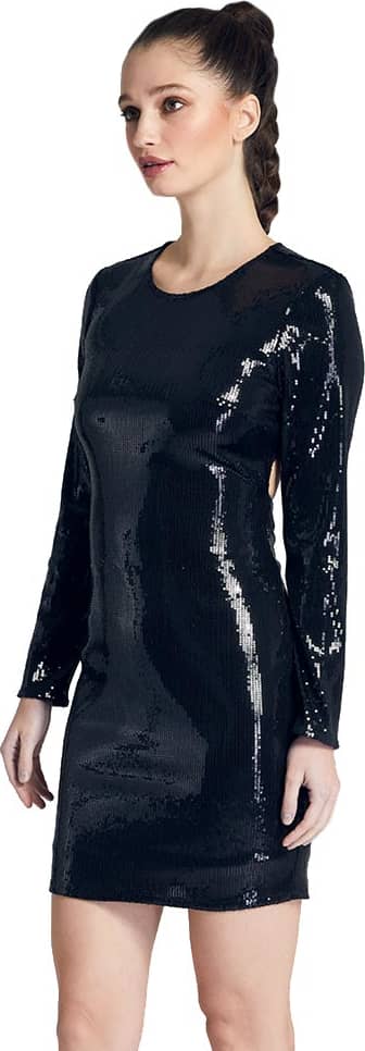 Yaeli Fashion F485 Women Black dress