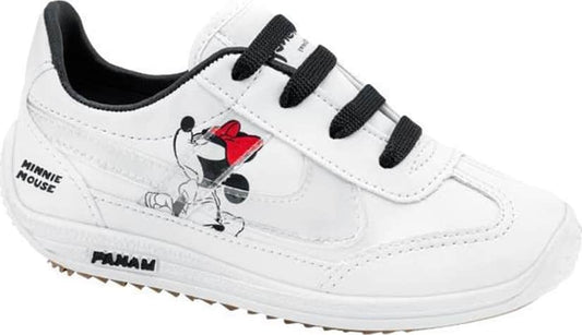Mickey 0004 Girls' White/black urban Sneakers