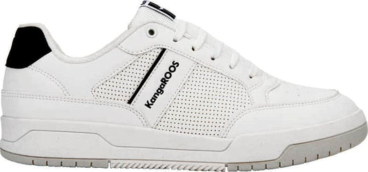 Kangaroos 1293 Men White Laces urban Sneakers