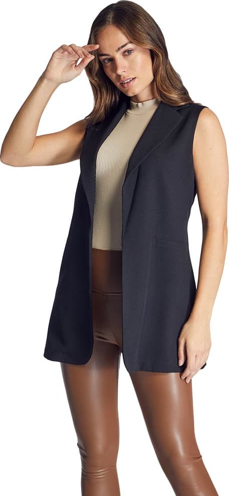 Yaeli Fashion 5869 Women Black vest