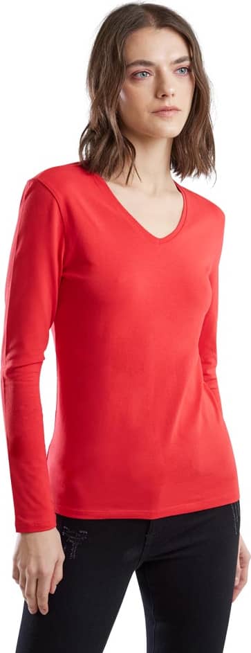 Holly Land 3130 Women Red t-shirt