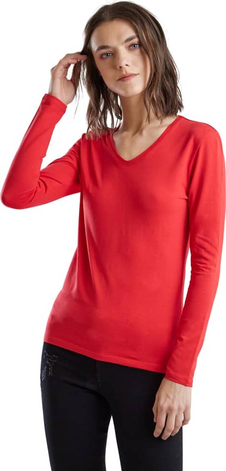 Holly Land 3130 Women Red t-shirt