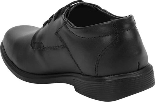 Hush Puppies1 1571 Boys' Black Shoes Leather