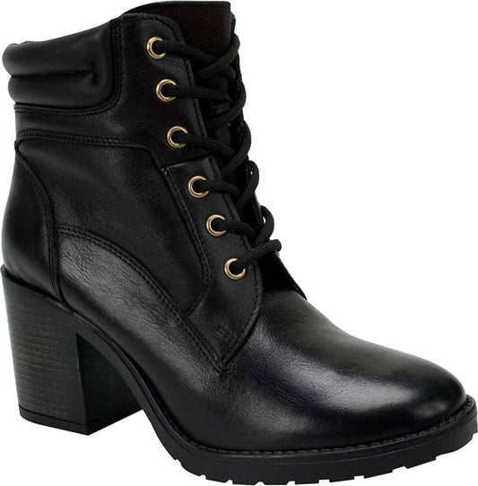 Goodyear 3917 Women Black Booties Leather