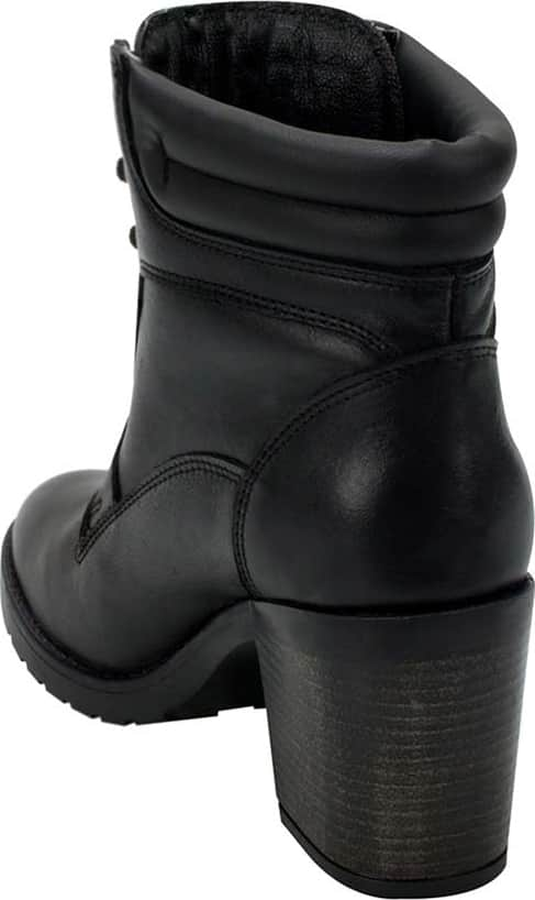 Goodyear 3917 Women Black Booties Leather