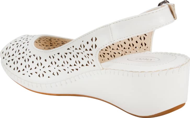 Shosh 1331 Women White Sandals