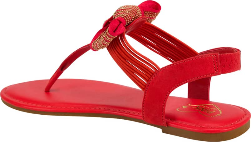 Pink By Price Shoes E35S Women Red Sandals