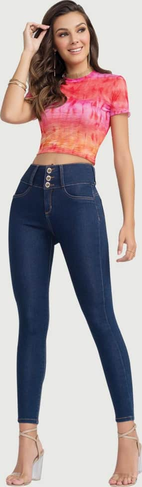 Seven Eleven 2144 Women Bleach jeans casual