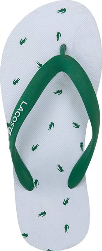 Lacoste 7082 White Sandals