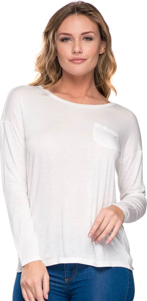 Holly Land 8837 Women White Blouse