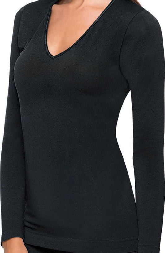 Active Fit 0021 Women Black t-shirt