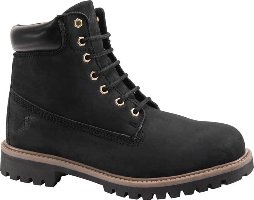 Goodyear 2820 Men Black Boots Leather